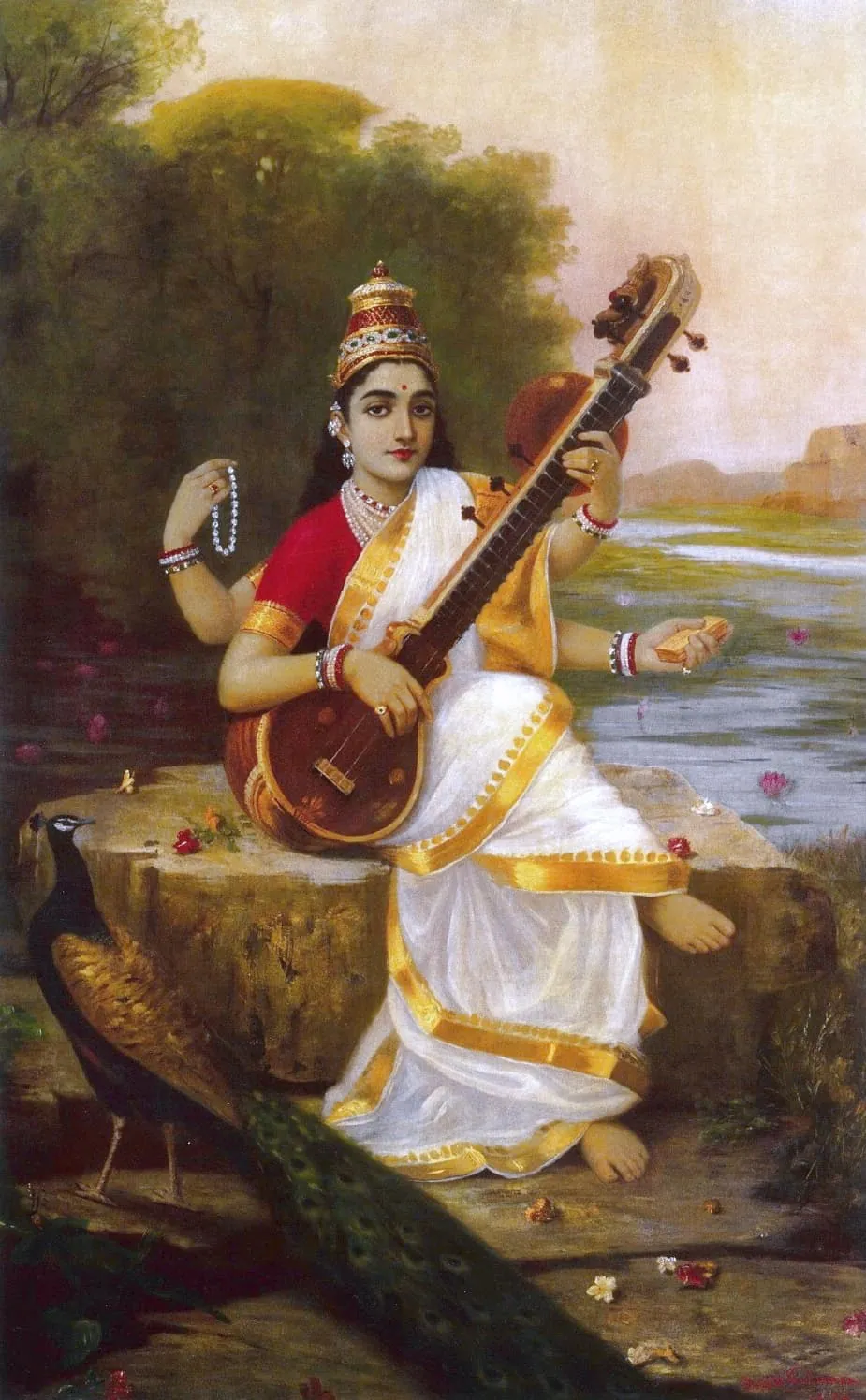 Goddess Mahasaraswati
